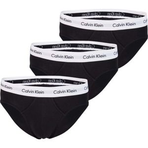 Calvin Klein 3 PACK HIP BRIEF fekete L - Férfi fecske alsó