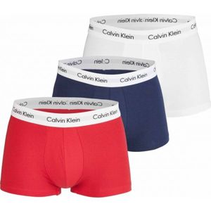 Calvin Klein 3 PACK LO RISE TRUNK fehér XL - Férfi boxeralsó