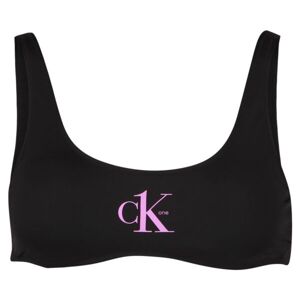 Calvin Klein CK1-S-BRALETTE-RP Női bikini felső, fekete, veľkosť S
