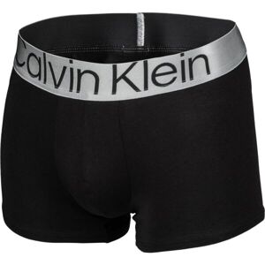 Calvin Klein CKR STEEL COTTON-TRUNK 3PK Férfi bokszeralsó, fekete, veľkosť XL