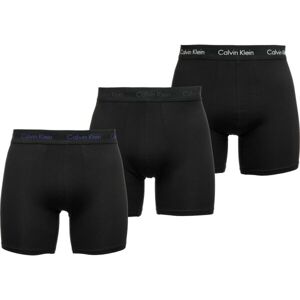 Calvin Klein 3 PACK - COTTON STRETCH Férfi boxeralsó, fekete, méret