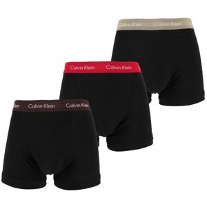Calvin Klein 3P TRUNK Férfi boxeralsó, fekete, veľkosť XL