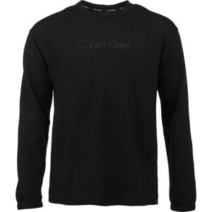 Calvin Klein ESSENTIALS PW PULLOVER Férfi pulóver, fekete, méret L