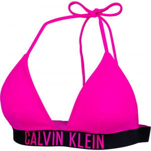 Calvin Klein FIXED TRIANGLE-RP rózsaszín L - Női bikini felső