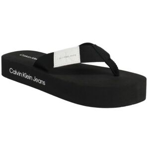 Calvin Klein FLATFORM FLIPFLOP Női filp-flop papucs, fekete, méret 39