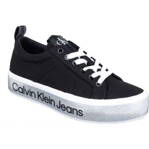 Calvin Klein FLATFORM VULCANIZED 3 Női szabadidőcipő, fekete, veľkosť 36