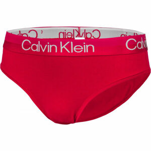 Calvin Klein HIGH LEG BRAZILIAN Női alsó, piros, méret S