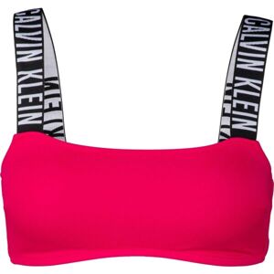 Calvin Klein INTENSE POWER-S-BANDEAU-RP Női bikini felső, rózsaszín, méret L