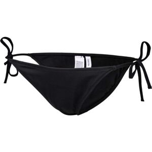 Calvin Klein INTENSE POWER-S-STRING SIDE TIE CHEEKY BIKINI Női bikini alsó, fekete, veľkosť L