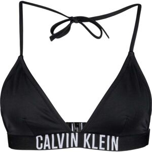 Calvin Klein INTENSE POWER-S-TRIANGLE-RP Női bikini felső, fekete, veľkosť M