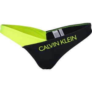 Calvin Klein BRAZILIAN Női bikini alsó, fényvisszaverő neon, méret XL