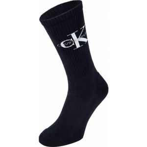 Calvin Klein MEN CREW 1P CK JEANS RIB DESMOND Férfi zokni, fekete, méret UNI