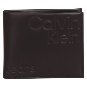 Calvin Klein MONOGRAM SOFT BIFOLD AOP Pénztárca, fekete, méret UNI