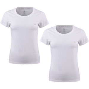 Calvin Klein S/S CREW NECK 2PK Női póló, fehér, méret XL