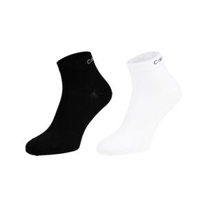 Calvin Klein QUARTER 2P Férfi zokni, fekete, méret
