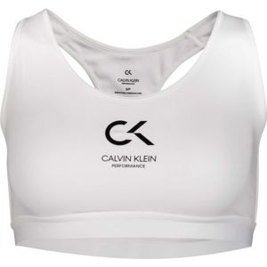 Calvin Klein RACERBACK SB LOGO fehér XS - Sportmelltartó