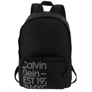 Calvin Klein SPORT ESSENTIALS CAMPUS BP44 Uniszex hátizsák, fekete, méret os