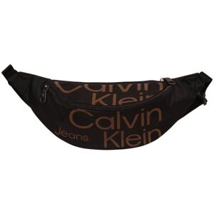 Calvin Klein SPORT ESSENTIALS WAISTBAG38 AOP Uniszex övtáska, fekete, méret os