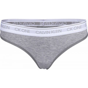 Calvin Klein THONG szürke XS - Női tanga alsó