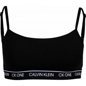 Calvin Klein UNLINED BRALETTE Női melltartó, fekete, méret S