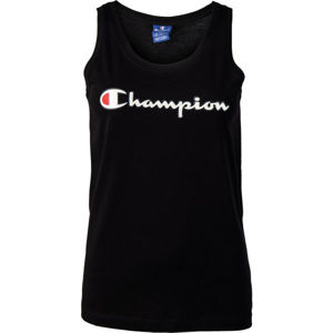 Champion TANK TOP Női ujjatlan felső, fekete, méret XS