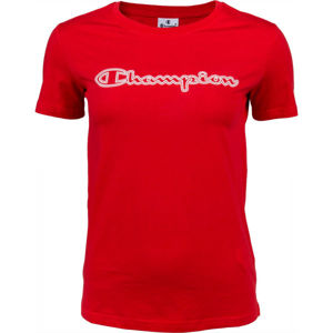 Champion CREWNECK T-SHIRT piros S - Női póló