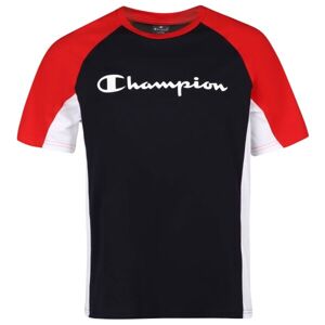 Champion CREWNECK T-SHIRT Férfi póló, sötétkék, méret XXL