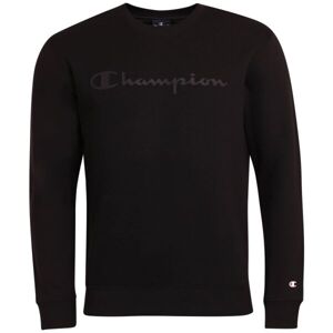 Champion CREWNECK SWEATSHIRT Férfi pulóver, fekete, méret L