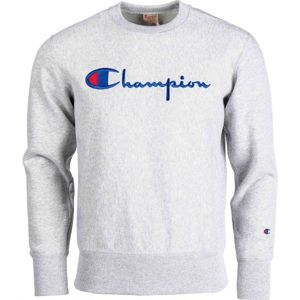 Champion CREWNECK SWEATSHIRT szürke S - Férfi pulóver