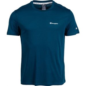 Champion CREWNECK T-SHIRT kék S - Férfi póló