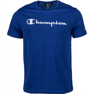 Champion CREWNECK T-SHIRT kék L - Férfi póló
