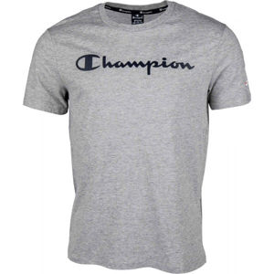 Champion CREWNECK T-SHIRT szürke S - Férfi póló