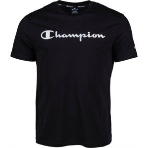 Champion CREWNECK T-SHIRT fekete XXL - Férfi póló