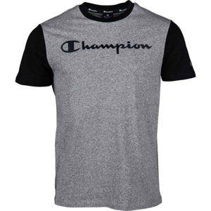 Champion CREWNECK T-SHIRT sötétszürke XXL - Férfi póló