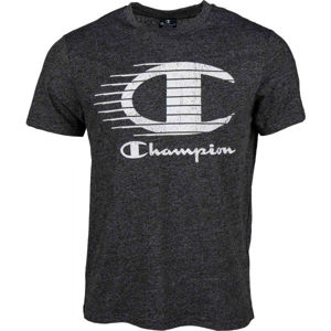 Champion CREWNECK T-SHIRT fekete L - Férfi póló