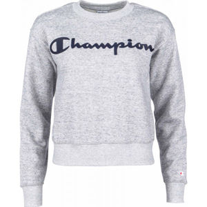 Champion CREWNECK SWEATSHIRT Női pulóver, szürke, méret XS