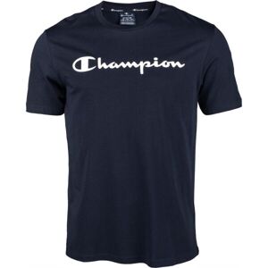 Champion CREWNECK T-SHIRT Férfi póló, sötétkék, veľkosť XXL