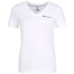 Champion V-NECK T-SHIRT Női póló, fehér, veľkosť M