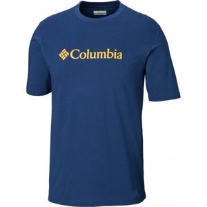 Columbia CSC BASIC LOGO TEE kék S - Férfi póló