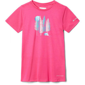 Columbia RANCO LAKE SHORT SLEEVE TEE rózsaszín XL - Lány póló