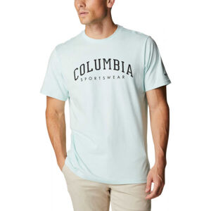 Columbia CSC SEASONAL LOGO TEE Férfi póló, világoskék, méret M