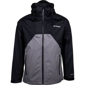 Columbia RAIN SCAPE JACKET Férfi vízálló kabát, fekete, méret XL