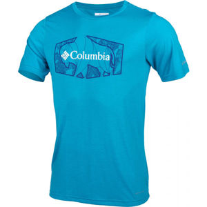 Columbia TERRA VALE™ II SS TEE kék XL - Férfi póló