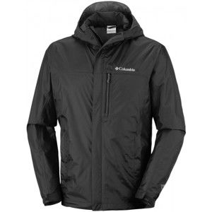 Columbia POURING ADVENTURE Férfi outdoor kabát, fekete, veľkosť M