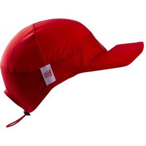 Compressport PRO RACING ULTRALIGHT CAP piros NS - Baseball sapka futáshoz