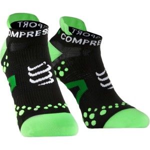 Compressport RUN LO V2.1 zöld T1 - Kompressziós zokni