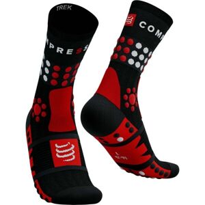 Compressport TREKKING SOCKS Védő trekking zokni, fekete, méret T1