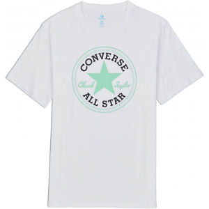 Converse CHUCK PATCH TEE fehér M - Férfi póló