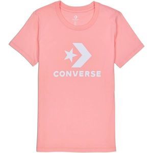 Converse STAR CHEVRON CORE SS TEE rózsaszín S - Női póló