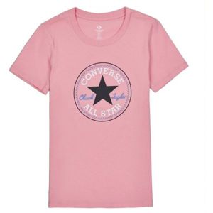 Converse CHUCK PATCH NOVA TEE világos rózsaszín XS - Női póló